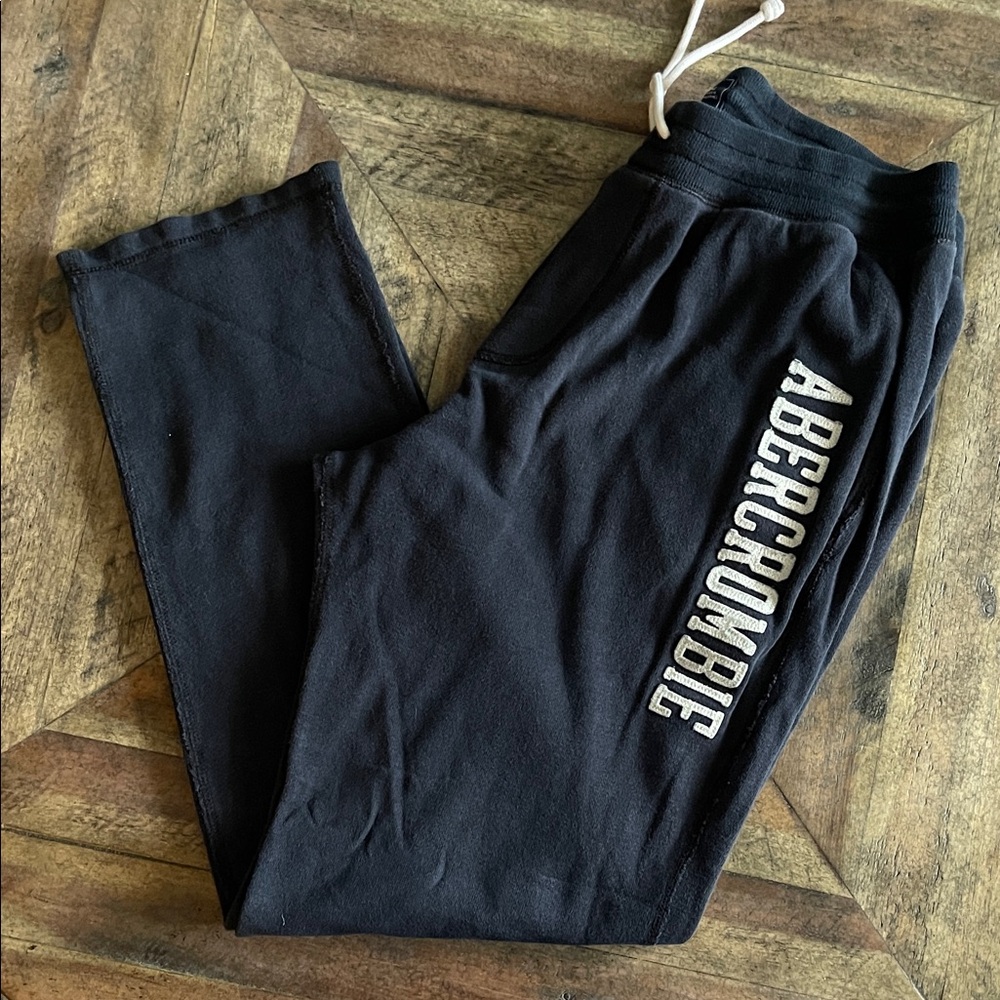 Abercrombie & Fitch Navy Sweatpants Straight Leg Size Large